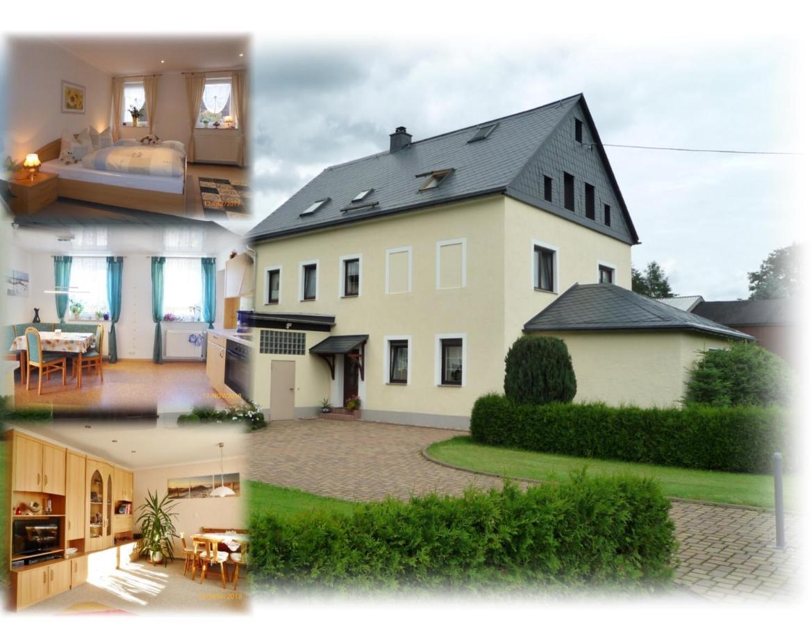 Ferienwohnung Floehatalblick Olbernhau Bagian luar foto