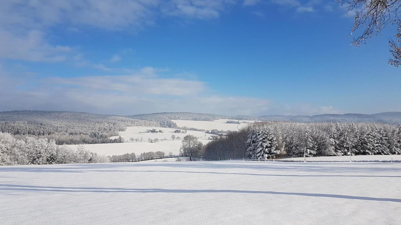Ferienwohnung Floehatalblick Olbernhau Bagian luar foto